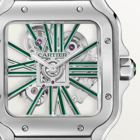 Cartier whsa0028 Watch - SANTOS DE SKELETON Watch Japan Official (Image 7)