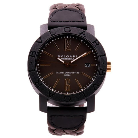 BVLGARI Bvlgari Bvlgari 2-Year Warranty Brown BBP40C11CGLD [Parallel Import]