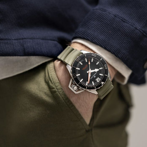 Hamilton H77825331 Watch - Khaki Navy Openwater Auto (Image 5)