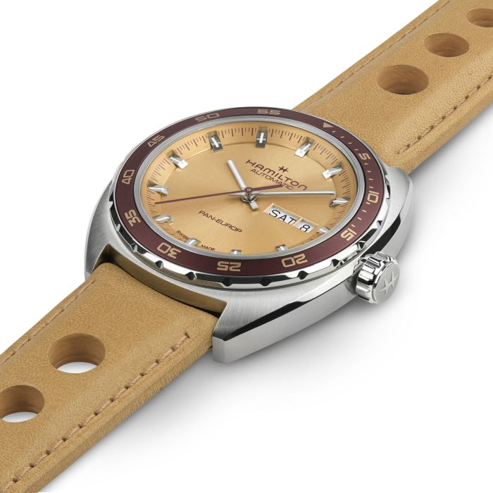 Hamilton H35435820 Watch - American Classic Pan Europ Day Date Auto (Image 4)