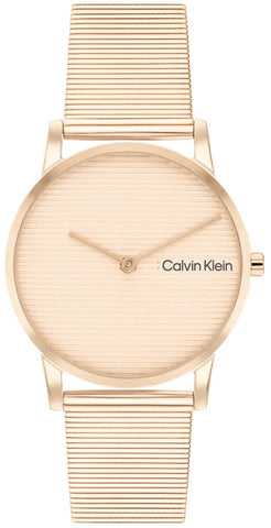 CALVIN KLEIN 25100036 Watch - Elegant Pink Watch Stylish Design Durable Stainless Steel Water Resistant