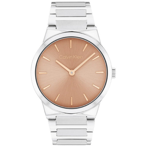 CALVIN KLEIN 25100085 Watch - Elegant Pink Watch Stylish Design Quartz Movement Water Resistant