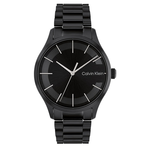 CALVIN KLEIN 25200040 Watch - Stylish Black Watch - Minimalist Design - Water Resistant - Durable Stainless Steel