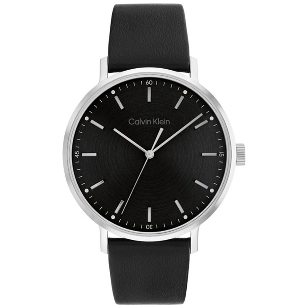 CALVIN KLEIN 25200050 Watch - Stylish Black Watch Water Resistant Sleek Design Quartz Movement