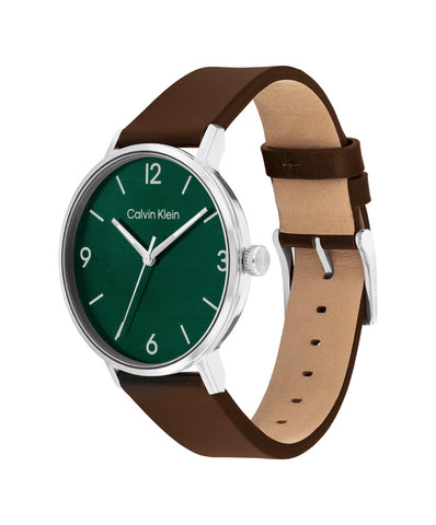 CALVIN KLEIN 25200435 Modern Design Stainless Steel Case Water Resistant Elegant Minimalist Style