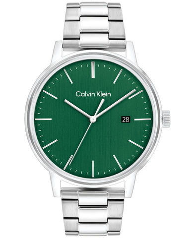 CALVIN KLEIN 25200478 Watch - Stylish Green Watch Elegant Design Water Resistant Quartz Movement