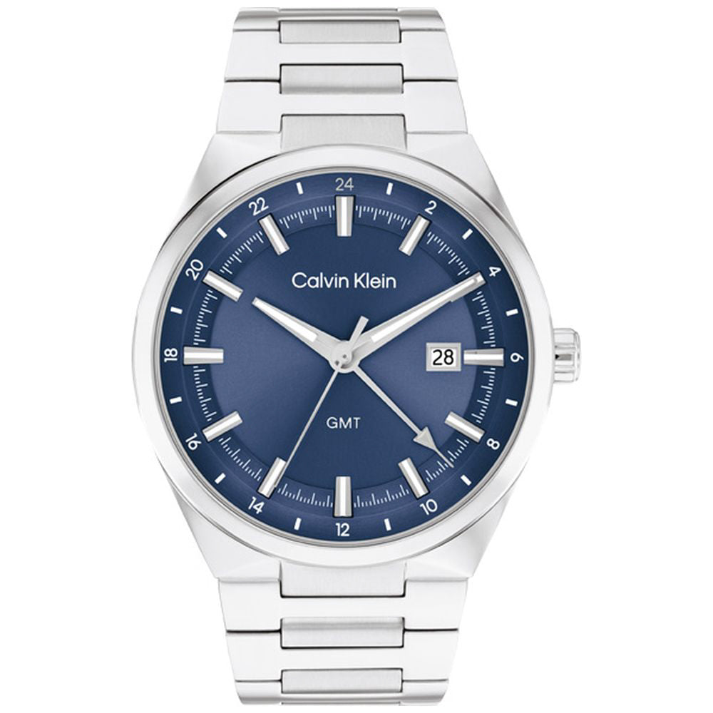 CALVIN KLEIN 25200488 Watch - Men's Navy Watch Stylish Design Water Resistant Quartz Movement Elegant Timepiece
