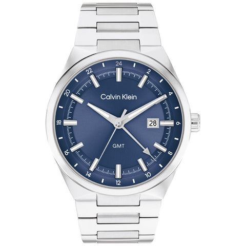 CALVIN KLEIN 25200488 Watch - Men's Navy Watch Stylish Design Water Resistant Quartz Movement Elegant Timepiece