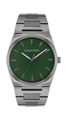 CALVIN KLEIN 25200545 Stylish Green Watch 5-Year Warranty Water Resistant Durable Design
