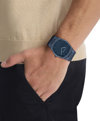 CALVIN KLEIN 25200546 Empower Navy Watch - 5-Year Warranty Stylish Design Water Resistant Comfortable Fit