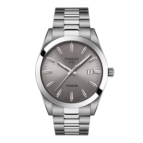 TISSOT T127.410.44.081.00 Watch - Elegant Swiss Quartz Water Resistant Stainless Steel Bracelet Classic Design (Image 7)