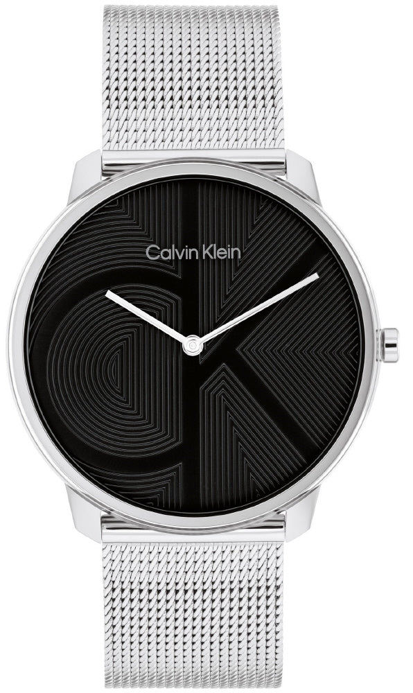 CALVIN KLEIN 25300012 Watch - Elegant Black Watch Stylish Design Quartz Movement Water Resistant