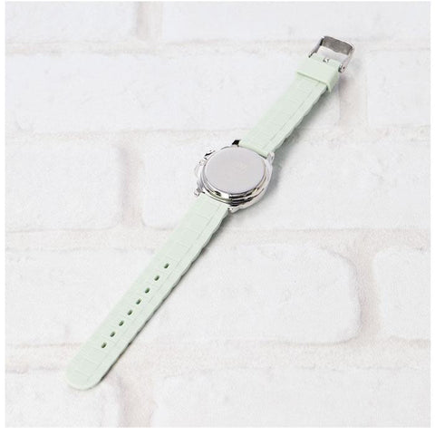 25L1362BE Stylish Women's Watch Silicone Strap Soft Beige Color Water Resistant Elegant Design