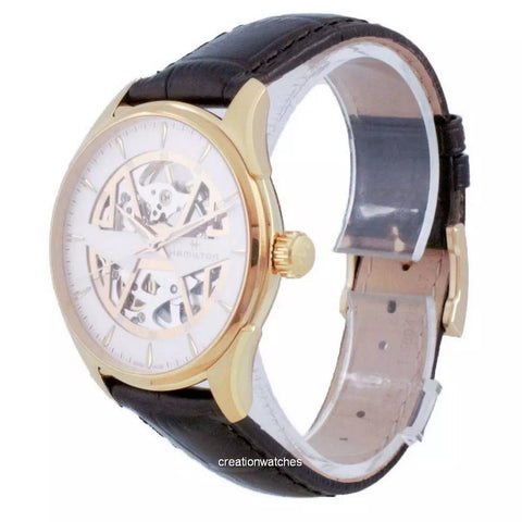 Hamilton H42505510 Watch - Jazzmaster Skeleton Auto (Image 3)