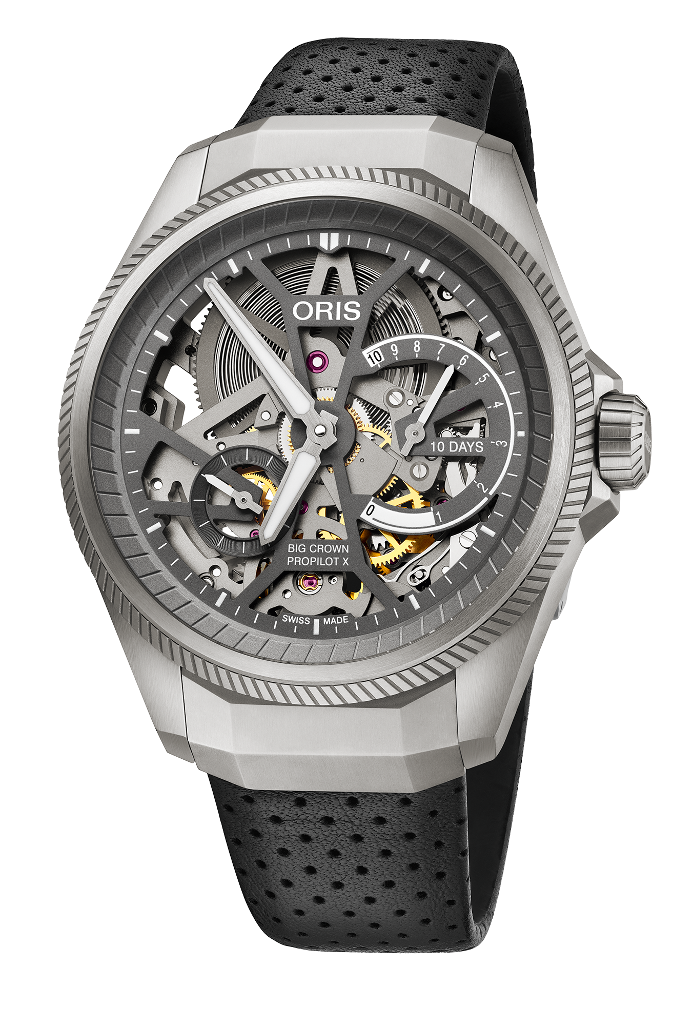 Oris 01-115-7759-7153-Set5-22-04TLC Watch - Big Crown ProPilot X Calibre 115 (Image 4)