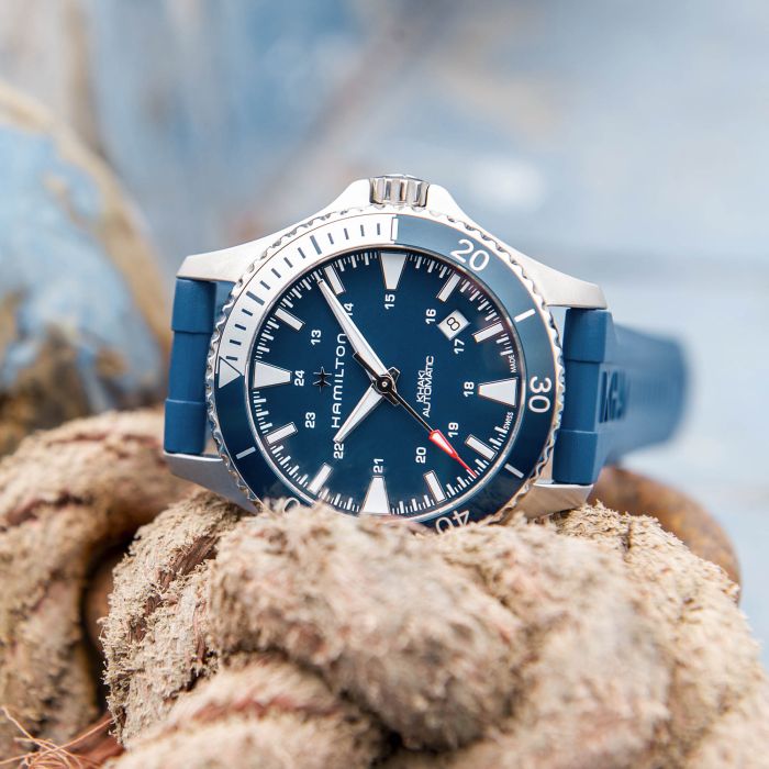 Hamilton H82345341 Watch - Khaki Navy Scuba Auto (Image 7)