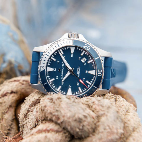 Hamilton H82345341 Watch - Khaki Navy Scuba Auto (Image 7)