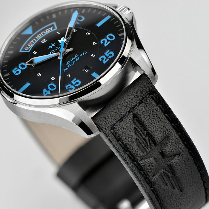 Hamilton H64625731 Watch - Khaki Aviation Khaki Pilot Day-Date - Air Zermatt Auto (Image 3)