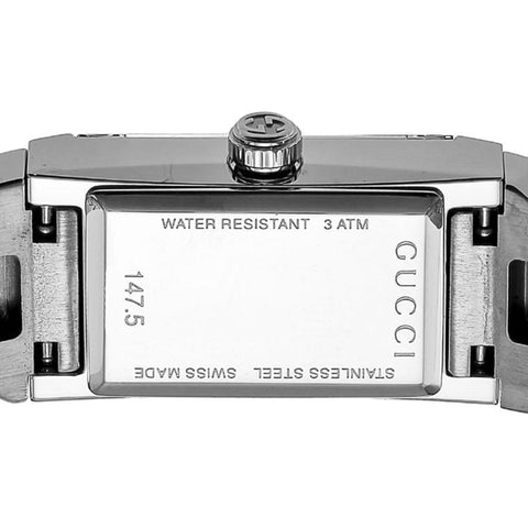 GUCCI G-Frame Silver Watch with 2-Year Warranty YA147501 [Parallel Import]