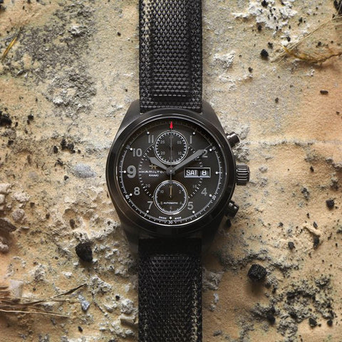 Hamilton H71626735 Watch - Khaki Field Auto Chrono (Image 7)