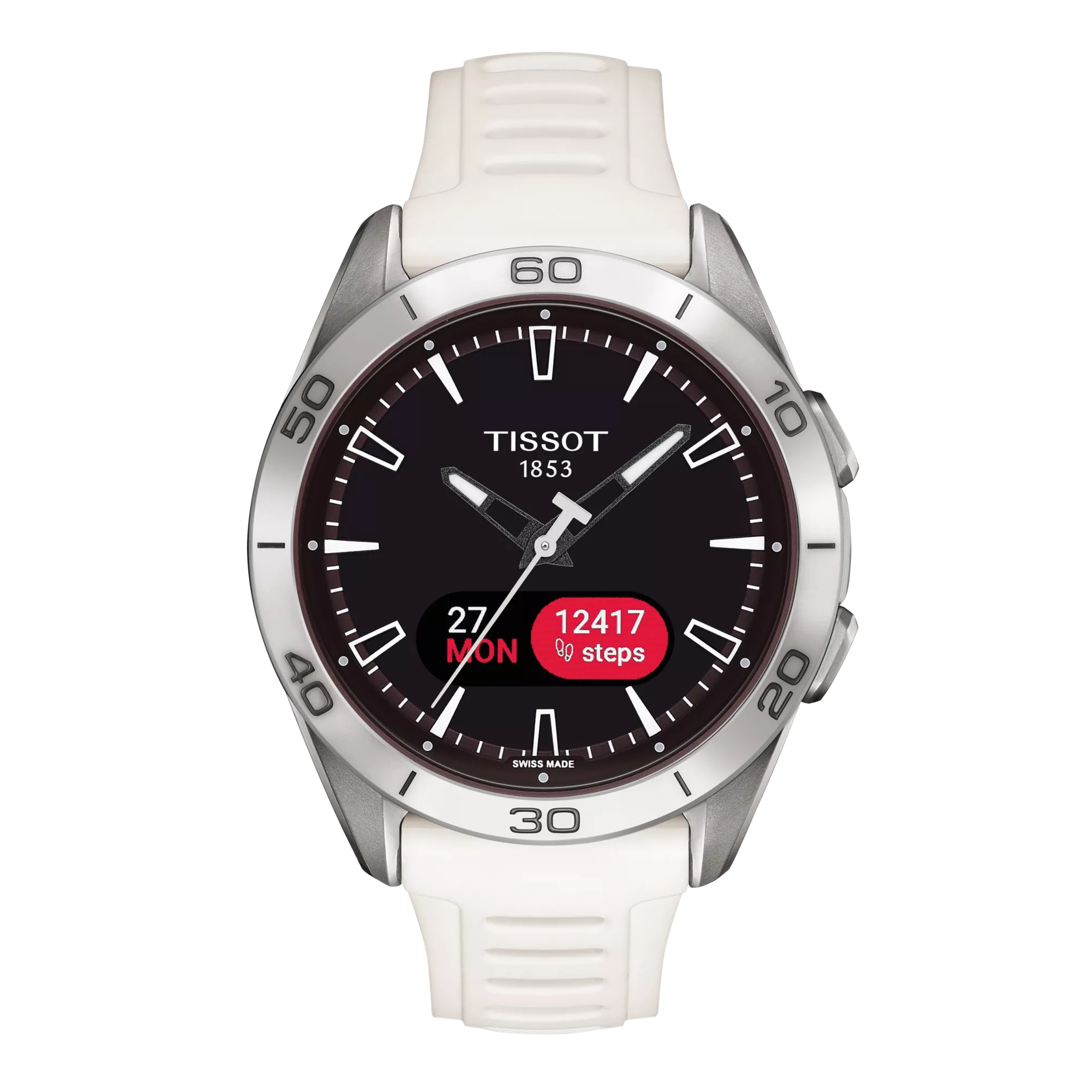 TISSOT T153.420.47.051.03 Watch - Swiss Automatic Movement Water Resistant 100m Elegant Stainless Steel Design (Image 6)