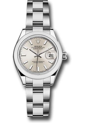 ROLEX 279160 Watch - ROLEX Datejust 28mm Pink Roman 3-Row - Luxury Swiss Watch [Parallel Import]