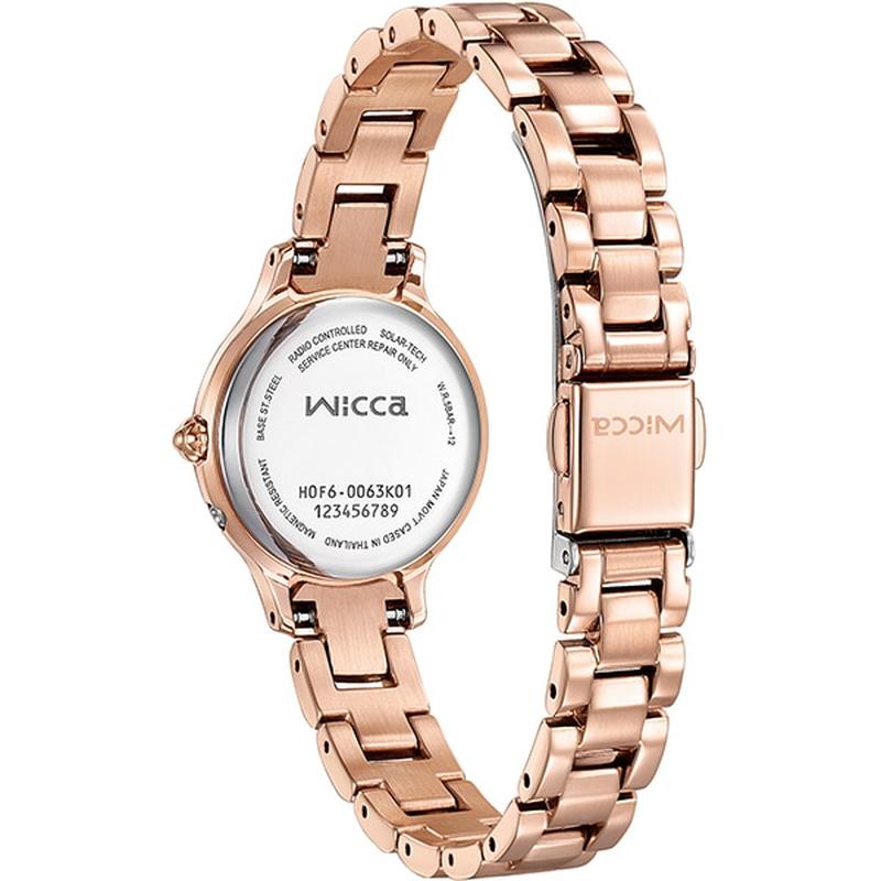 CITIZEN KS1-961-11 Watch - Women's Wicca Solar Tech Radio Watch with Metal Band (Image 3)