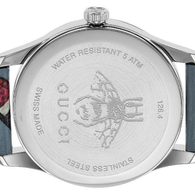 GUCCI YA1264080 Watch - Unisex Leather Belt Watch Parallel Import with 2-Year Warranty (Image 4)