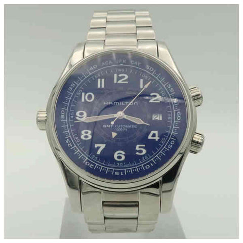 Hamilton H77505133 Watch - Khaki Navy Khaki UTC Auto (Image 2)