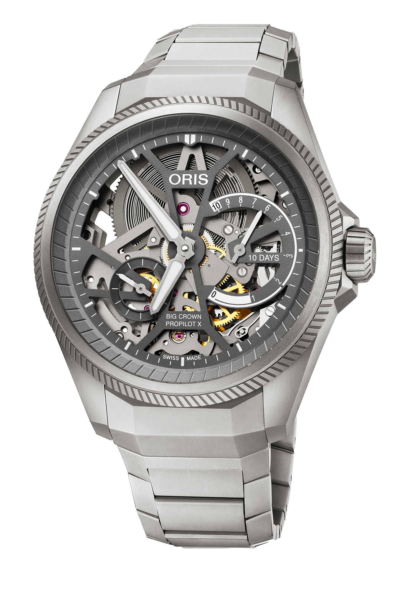 Oris 01-115-7759-7153-Set5-22-04TLC Watch - Big Crown ProPilot X Calibre 115 (Image 3)
