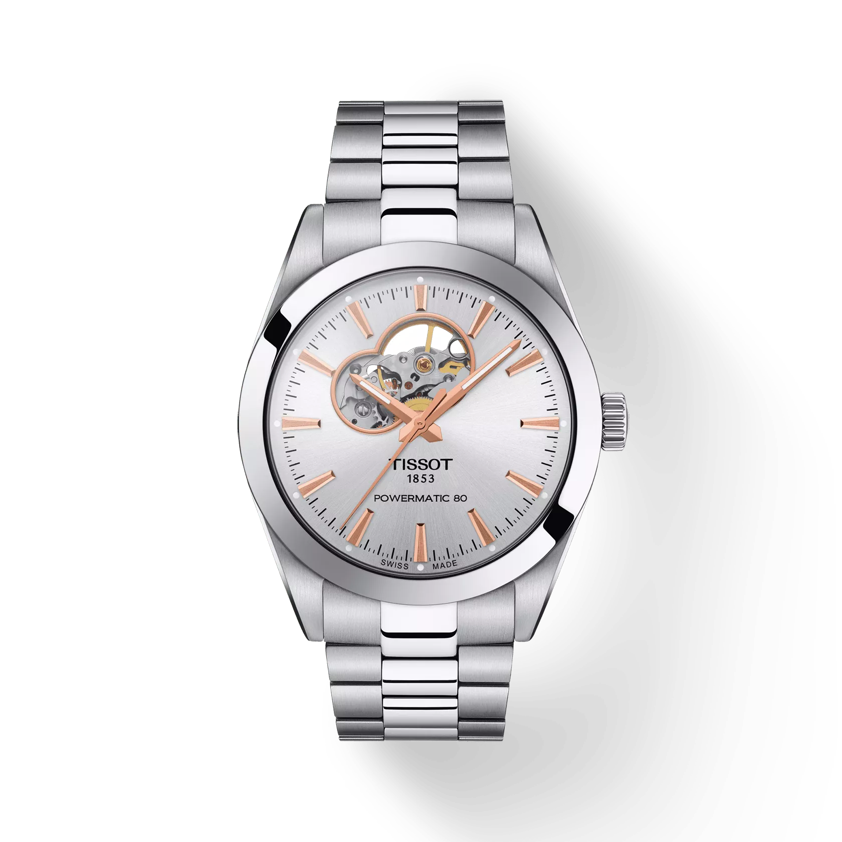 TISSOT T127.407.11.031.01 Watch - Elegant Swiss Quartz Water Resistant Stainless Steel Bracelet Classic Design (Image 2)