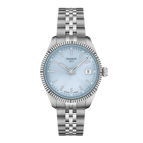 TISSOT T156.210.11.351.00 Watch - Elegant Stainless Steel Case Swiss Quartz Movement Water Resistant 100m Classic Design (Ima