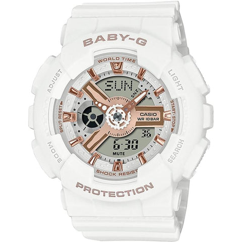 Casio Baby-G BA-110 Series Women's Rubber Band Watch BA-110XRG-7AJF