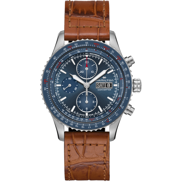 Hamilton H76746540 Watch - Khaki Aviation Converter Auto Chrono
