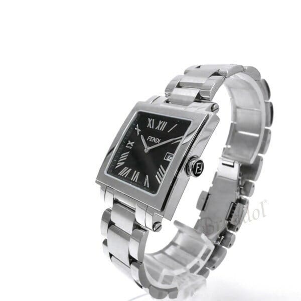 FENDI F606011000 Watch - QUADOROMEN Dial: Black [Parallel Import]