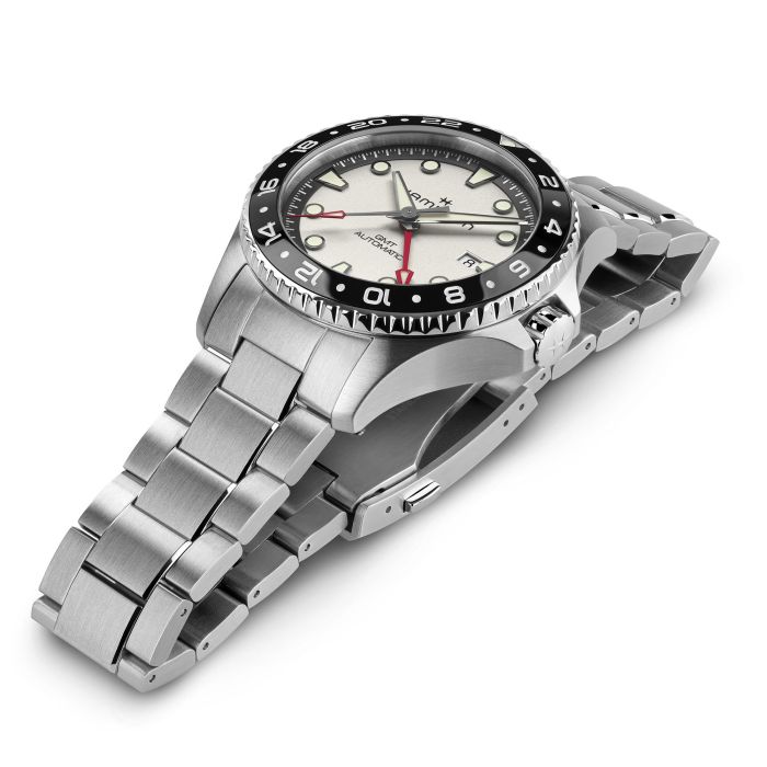 Hamilton H82555150 Watch - Khaki Navy Scuba Automatic GMT 43mm (Image 6)