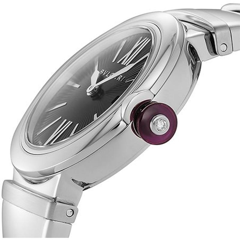 BVLGARI LU28BSSD Watch - Women's LVCEA Black Parallel Imported Watch with 2-Year Warranty (Image 2)