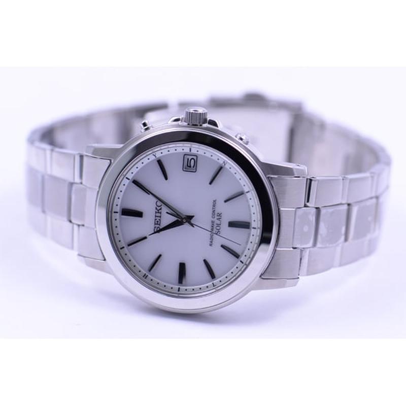 SEIKO SBTM167 Watch - Solar Radio Men's Watch (Image 3)