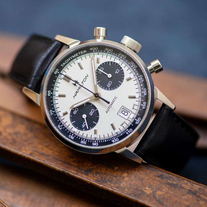 Hamilton H38416711 Watch - American Classic Intra-Matic Auto Chrono (Image 6)
