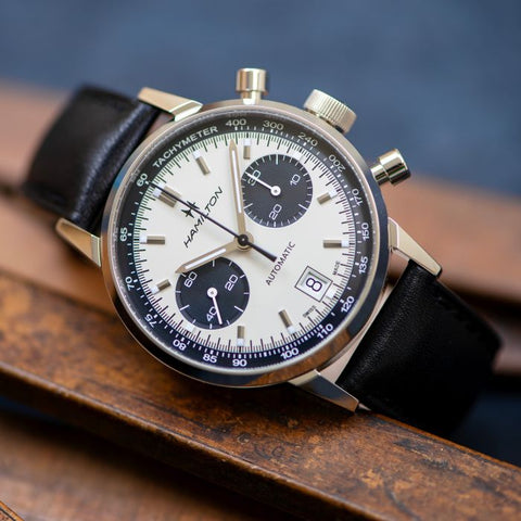 Hamilton H38416711 Watch - American Classic Intra-Matic Auto Chrono (Image 6)