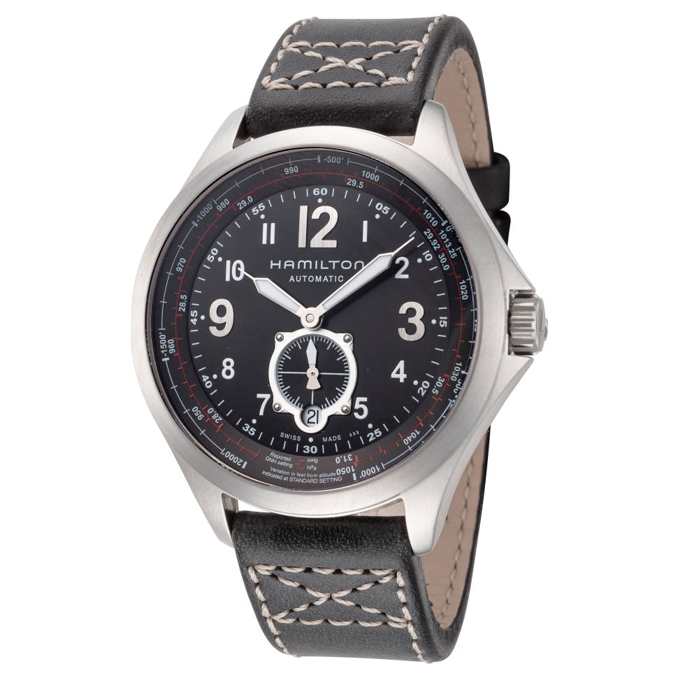 Hamilton H76655733 Watch - Khaki Aviation Khaki QNE Auto