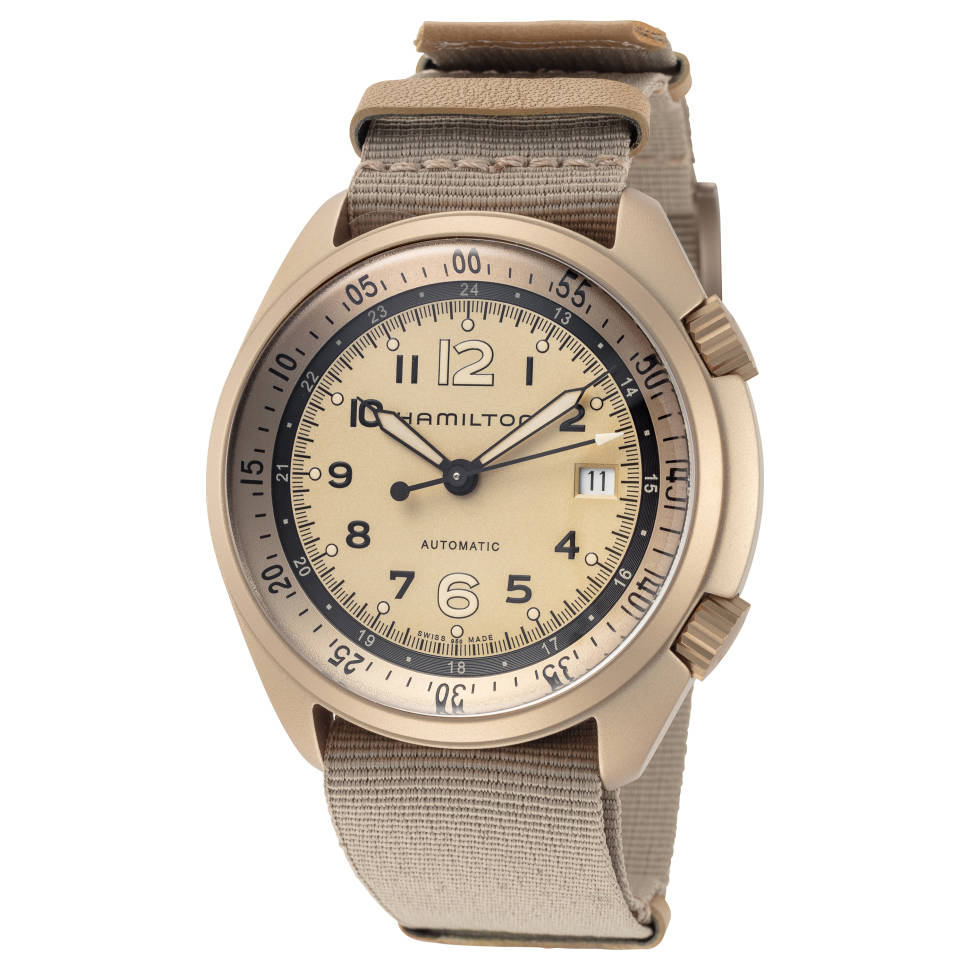 Hamilton H80435895 Watch - Khaki Aviation Pilot Pioneer Aluminium Auto