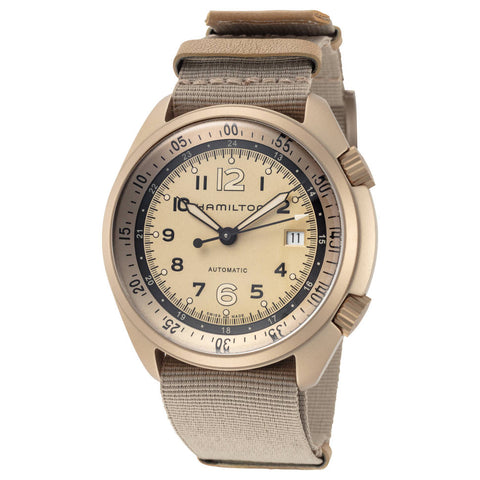 Hamilton H80435895 Watch - Khaki Aviation Pilot Pioneer Aluminium Auto