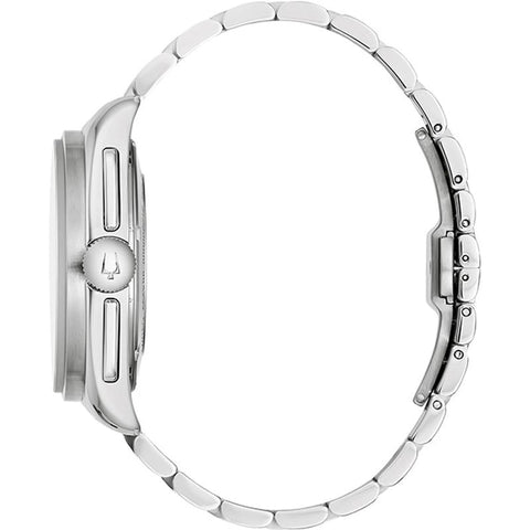 BULOVA Men's Archives Series Lunar Pilot Chronograph High Precision Quartz with Extra Band - Authentic Product with 3-Year Warranty - 96K115