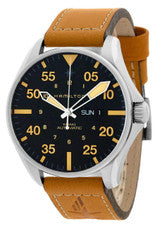 Hamilton H64725531 Watch - Khaki Aviation Pilot Day Date Auto (Image 6)