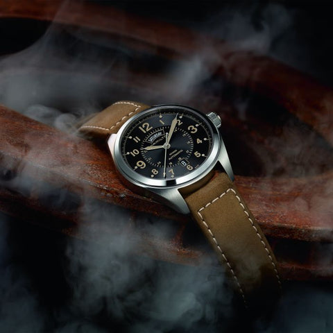 Hamilton H70505833 Watch - Khaki Field Day Date Auto (Image 7)
