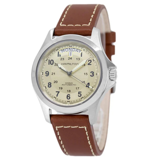 Hamilton H64455523 Watch - Khaki Field King Auto (Image 6)