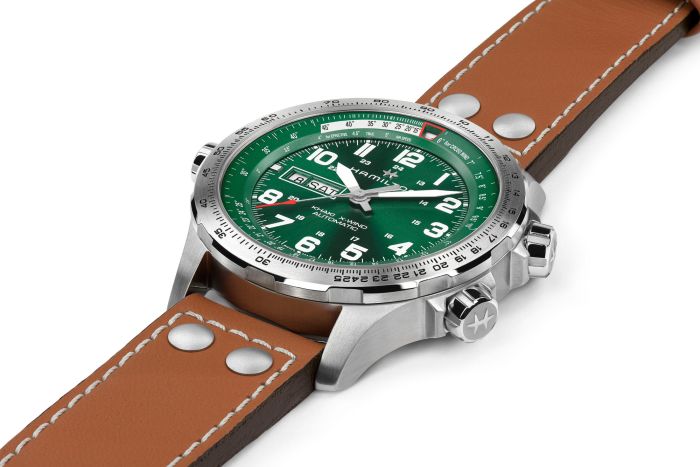Hamilton H77735560 Watch - Khaki Aviation X-Wind Day Date Auto (Image 6)
