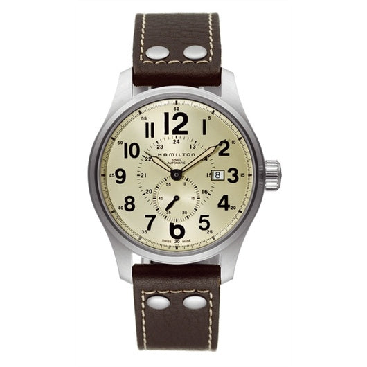 Hamilton H70655723 Watch - Khaki Field Khaki Officer Auto (Image 3)