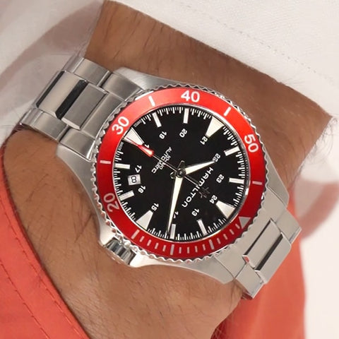 Hamilton H82405130 Watch - Khaki Navy Scuba auto (Image 2)